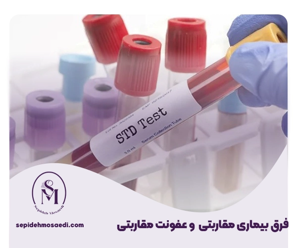 فرق بیماری مقاربتی (STD) و عفونت مقاربتی (STI) در چیست؟ 1 فرق بیماری مقاربتی و عفونت مقاربتی